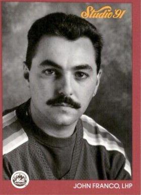 John Franco #203 Baseball Cards 1991 Studio