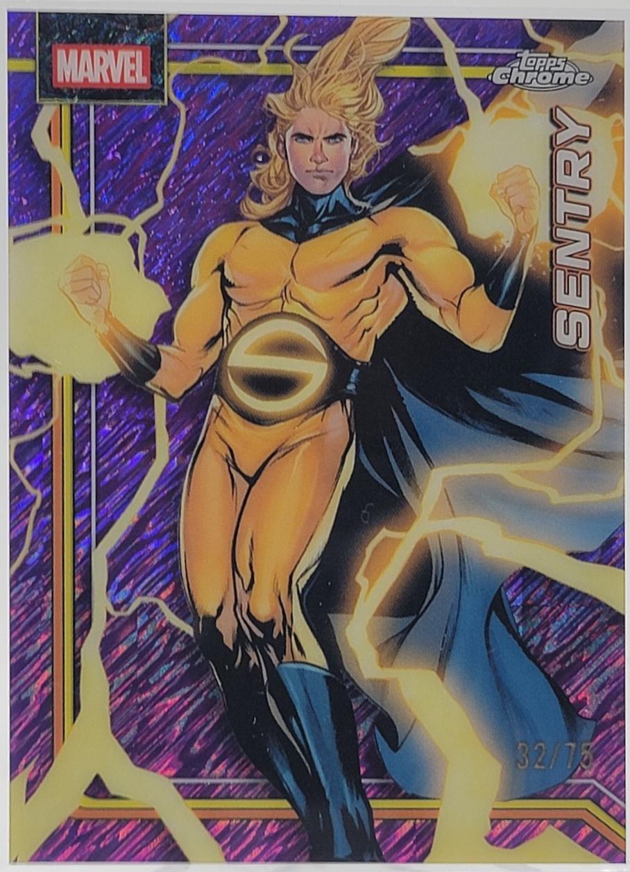 Sentry Purple Shimmer Refractor