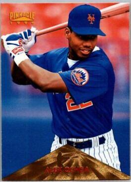 alex ochoa #164 Baseball Cards 1996 Pinnacle