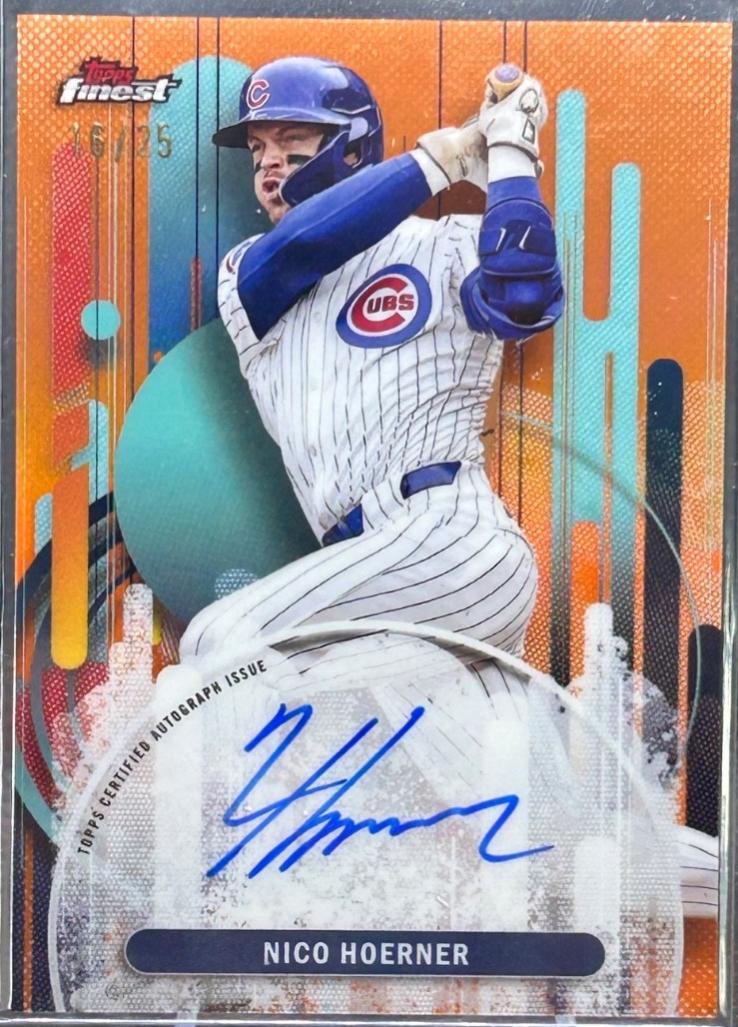 Nico Hoerner [Orange Refractor] #FA-NH