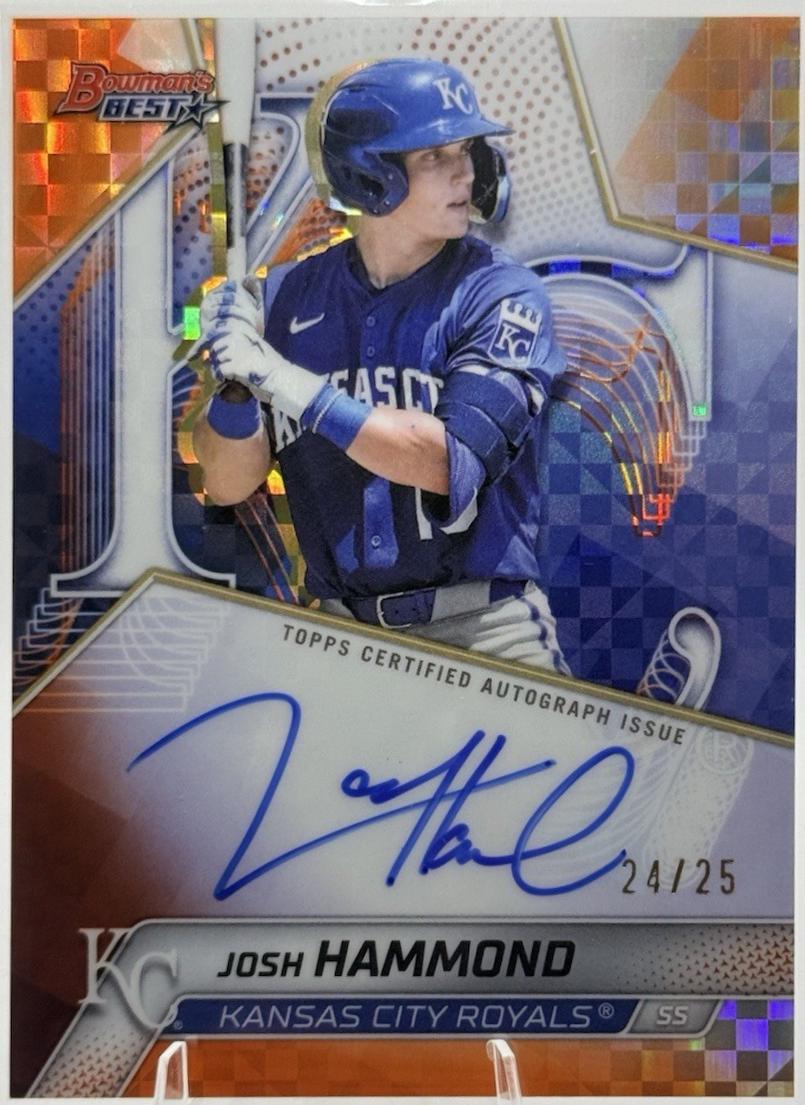 Josh Hammond [Orange X-Fractor] #B25-JH
