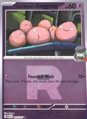 Team Rocket's Exeggcute [Reverse Holo] #77 Pokemon Ascended Heroes Prices