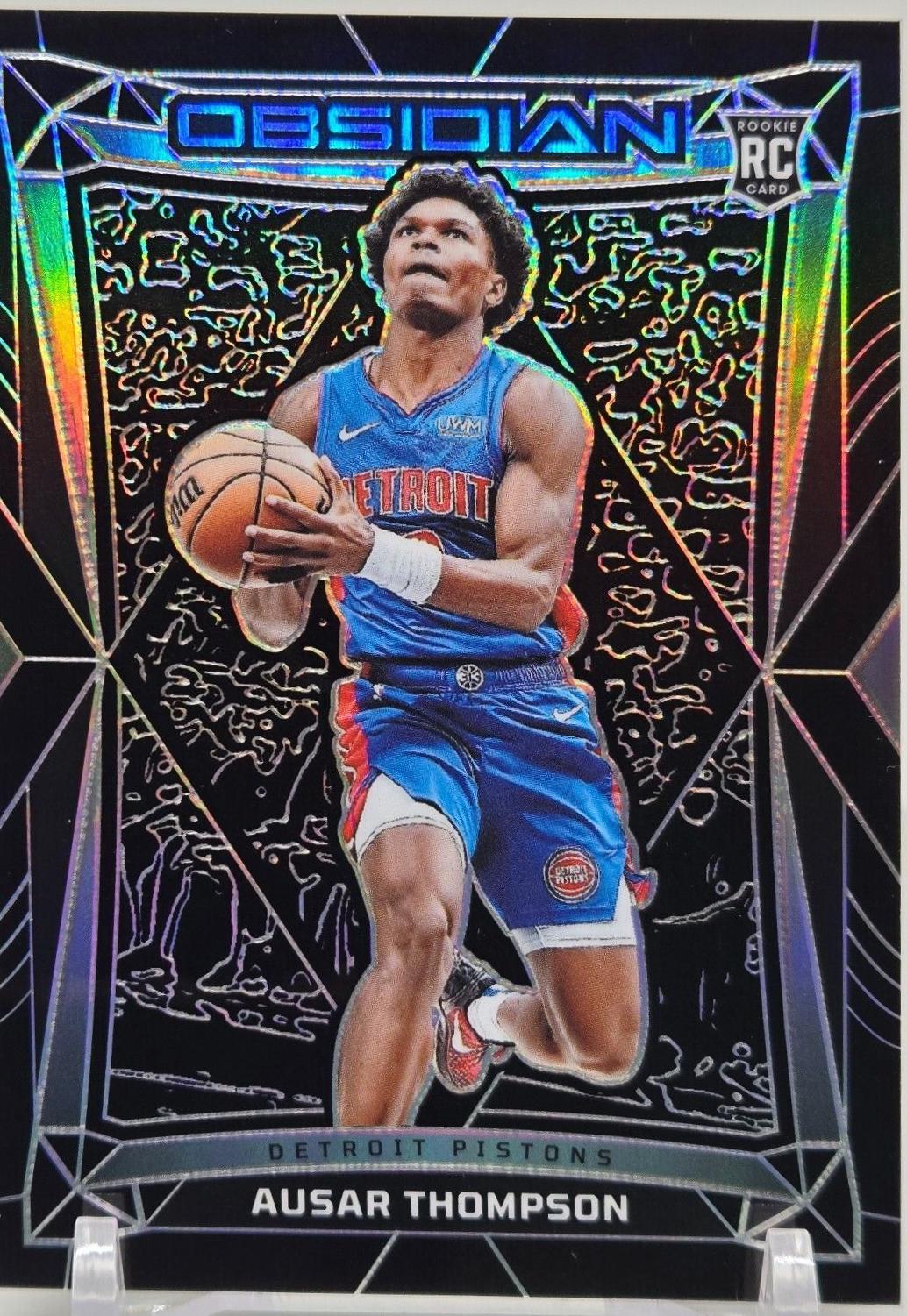Ausar Thompson #58 Basketball Cards 2023 Panini Obsidian