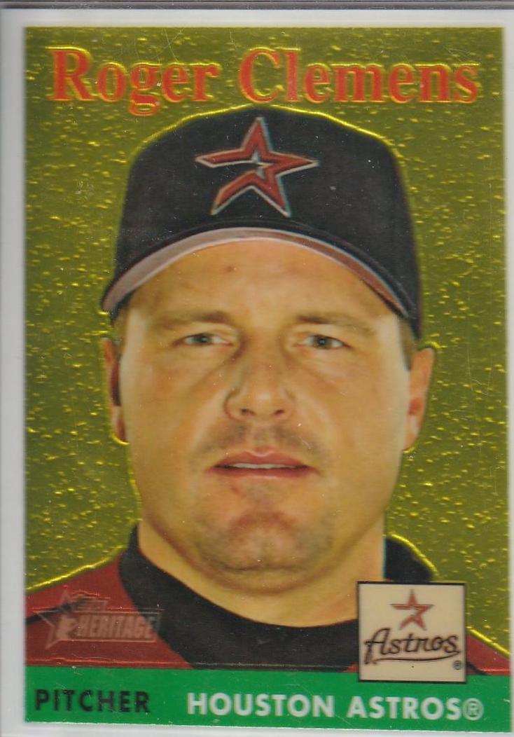 Roger Clemens #56 Baseball Cards 2007 Topps Heritage