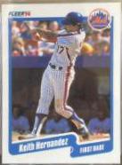 Keith Hernandez #205 Baseball Cards 1990 Fleer Canadian