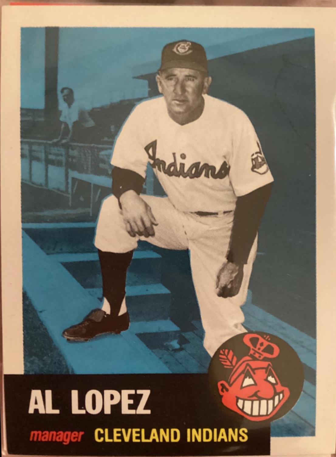 Al Lopez #329 1991 Topps Archives 1953 Baseball