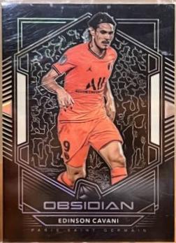 Edinson Cavani #12 2019 Panini Obsidian Soccer