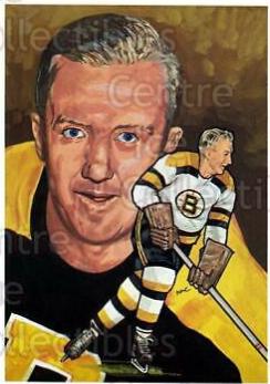 Bill Quackenbush #C11 Hockey Cards 1983 Hall of Fame Postcards