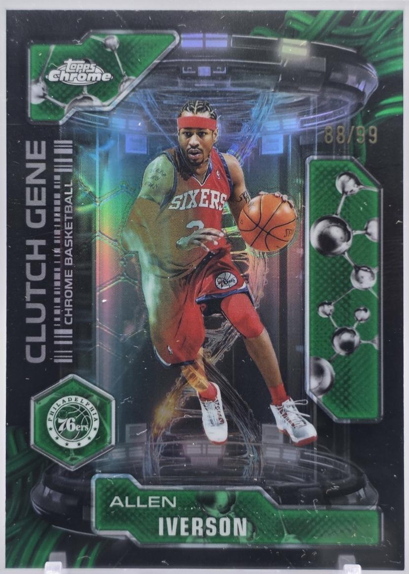 Allen Iverson [Refractor Green] #CG-29