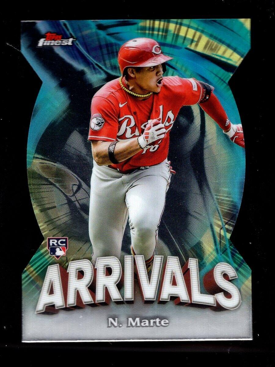 Noelvi Marte #A-10 Baseball Cards 2024 Topps Finest Arrivals