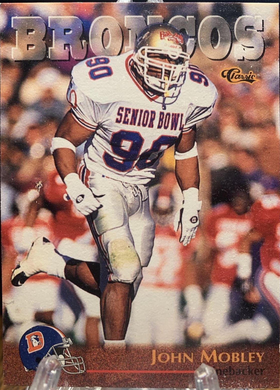 John Mobley #86 Football Cards 1996 Classic NFL Draft