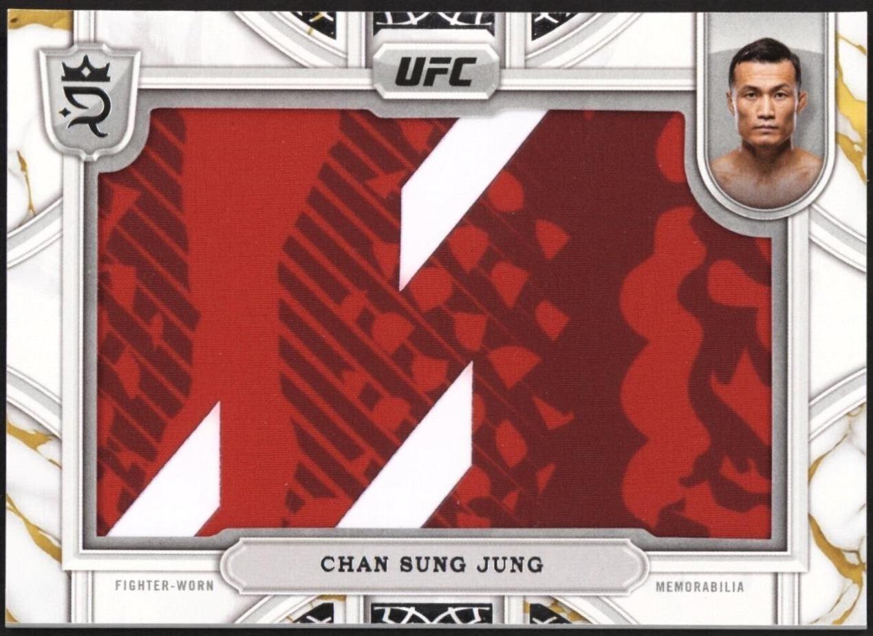 Chan Sung Jung #RCJ-20 Ufc Cards 2024 Topps Royalty UFC Relic Jewels