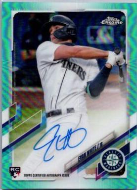Evan White [Aqua Refractor] #RA-EW