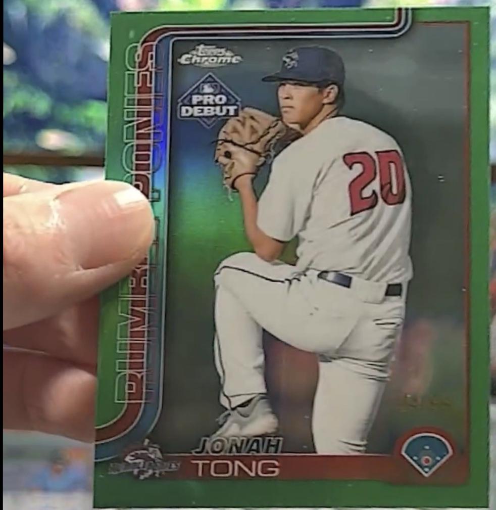 Jonah Tong [Green Refractor] #PDC-183