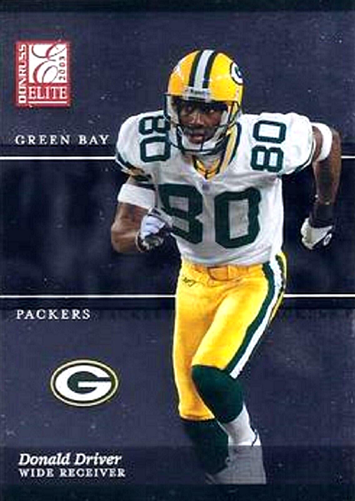 Donald Driver #72 2003 Panini Donruss Elite Football