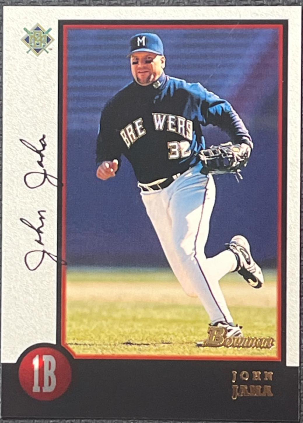 John Jaha #17 Baseball Cards 1998 Bowman