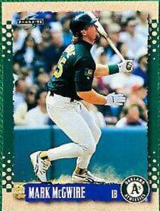 Mark McGwire #377 Baseball Cards 1995 Score