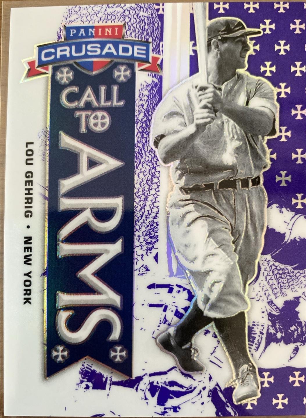 Lou Gehrig [Purple] #15 Prices | 2025 Panini Crusade Call to Arms