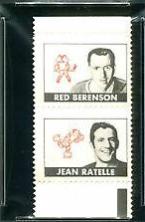 Red Berenson, Jean Ratelle Hockey Cards 1969 O-Pee-Chee Stamps