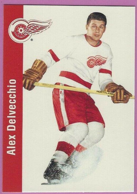 Alex Delvecchio #59 Hockey Cards 1994 Parkhurst Missing Link