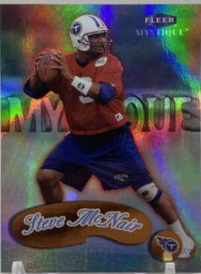 Steve McNair #23 Football Cards 1999 Fleer Mystique