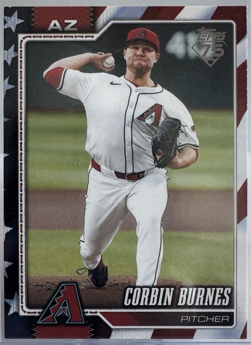 Corbin Burnes [Independence Day] (2026 Topps Series 2)