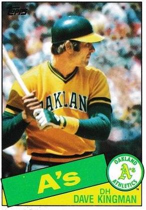 Dave Kingman (1985 Topps)