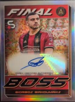 Giorgos Giakoumakis #FBA-GG Soccer Cards 2024 Topps Superstars MLS Final Boss Autograph