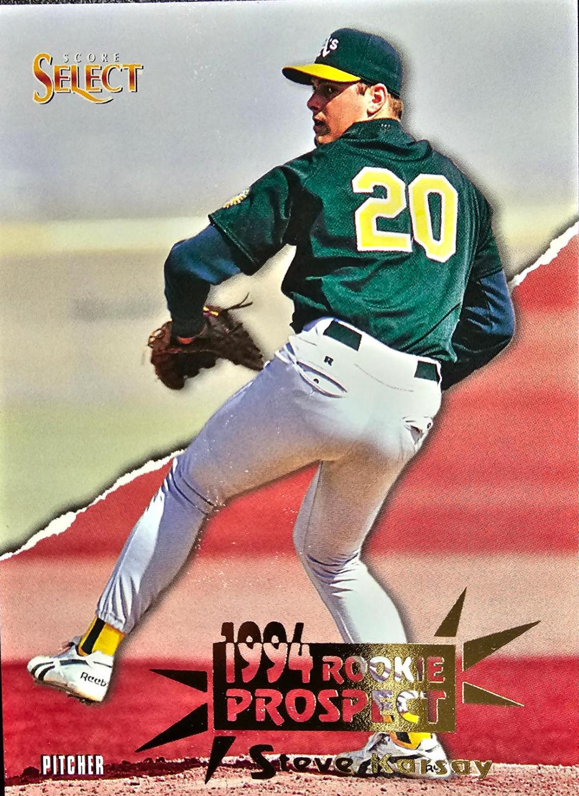 Steve Karsay #179 Baseball Cards 1994 Select