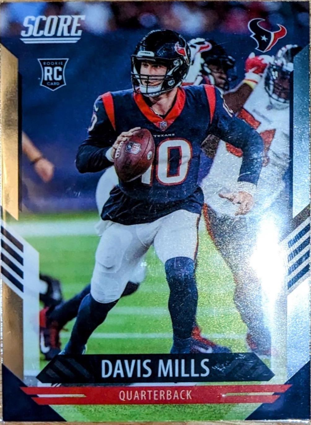 Davis Mills #418 Football Cards 2021 Panini Chronicles Score Update Rookies