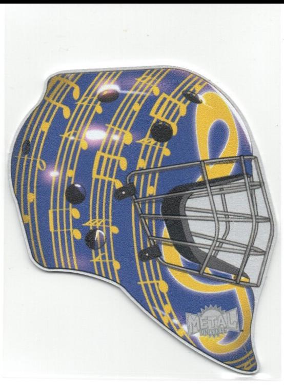 St. Louis Blues #MH-25 Hockey Cards 2024 SkyBox Metal Universe Metalheads