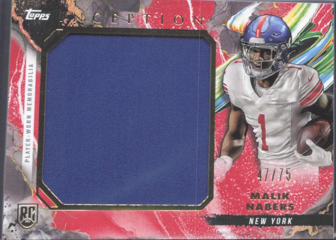 Malik Nabers [Red] #RJR-MN