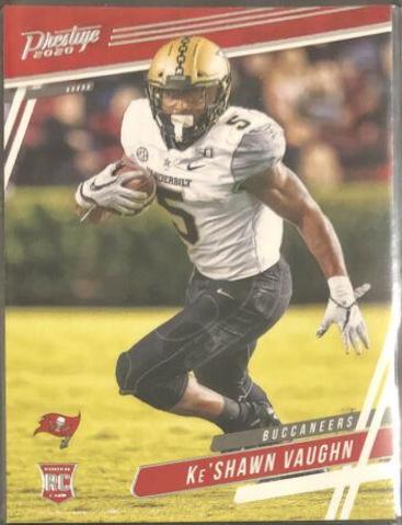 Ke'Shawn Vaughn #272 Football Cards 2020 Panini Prestige