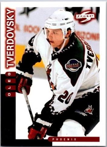 Oleg Tverdovsky #195 Hockey Cards 1997 Score
