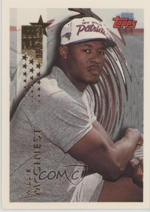 Willie McGinest #74 Football Cards 1994 Topps
