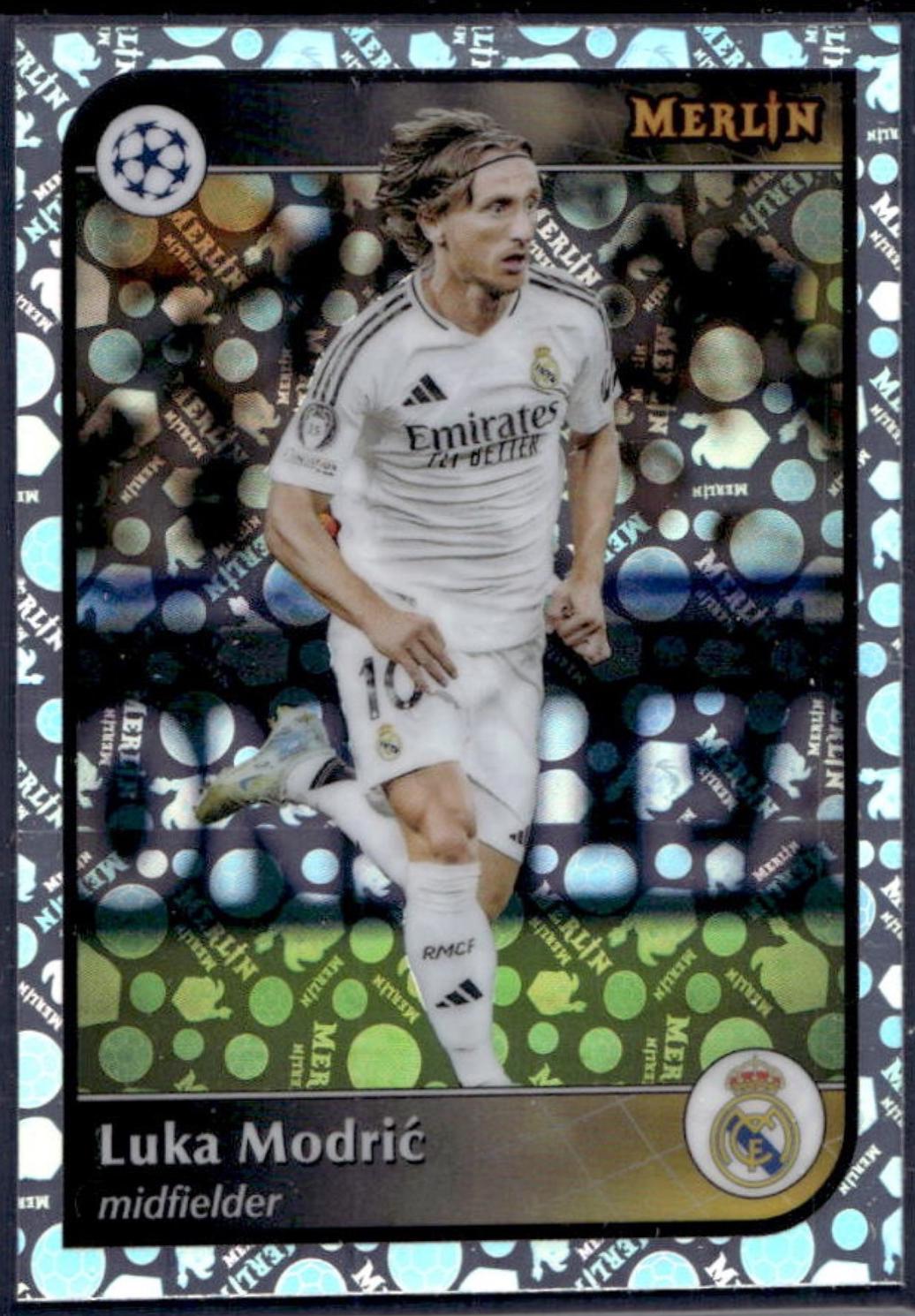 Luka Modric [Vintage Refractor] #86 Prices | 2024 Topps Merlin UEFA ...