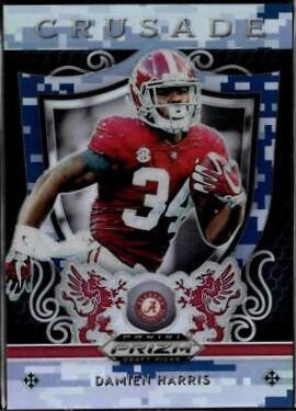 Damien Harris [Camo Prizm] #6