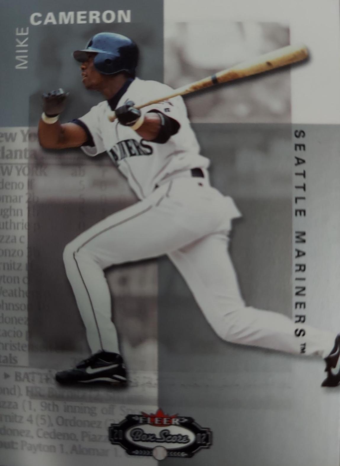 Mike Cameron #11 Baseball Cards 2002 Fleer Box Score