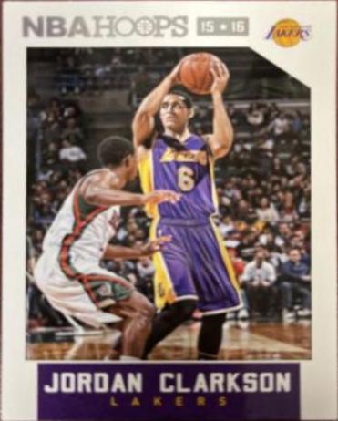 Jordan Clarkson #223 2015 Panini Hoops Basketball