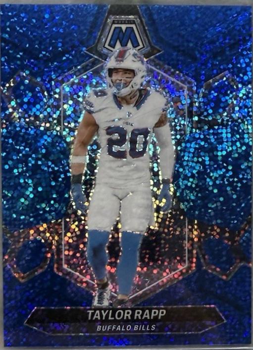 Taylor Rapp [Blue Sparkle] #28 Prices | 2024 Panini Mosaic | Football Cards