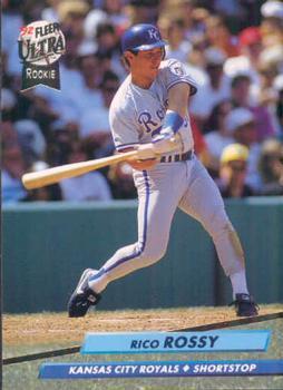 Rico Rossy #376 Baseball Cards 1992 Ultra