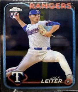 Jack Leiter #USC105 Baseball Cards 2024 Topps Chrome Update