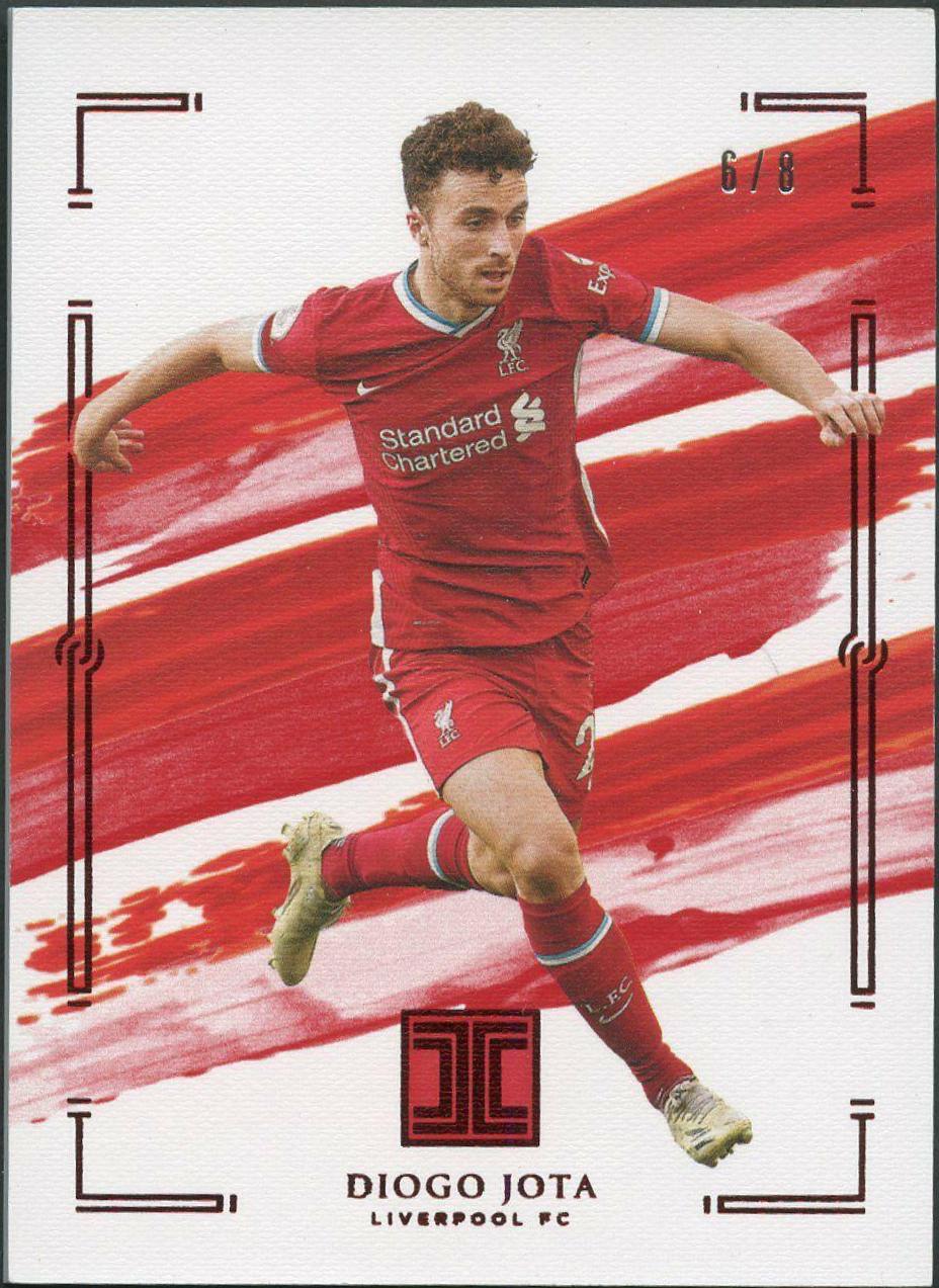 Diogo Jota #54 Soccer Cards 2020 Panini Impeccable Premier League
