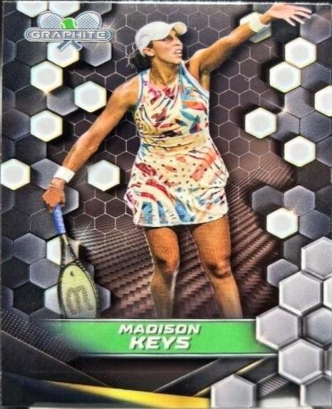Madison Keys #45 Tennis Cards 2024 Topps Graphite