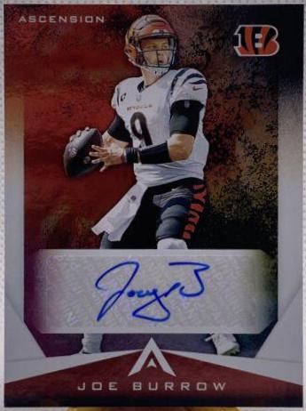 Joe Burrow #ASC-JBU 2021 Panini Chronicles Football Ascension Autographs