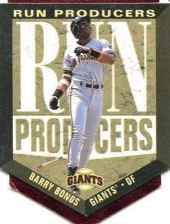 Barry Bonds #RP3 Baseball Cards 1996 Upper Deck Run Producers