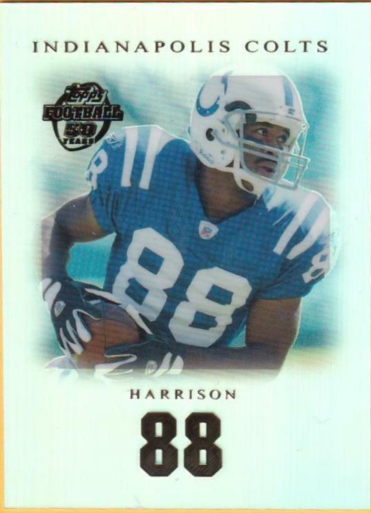 Marvin Harrison #2 Football Cards 2005 Topps Tribute
