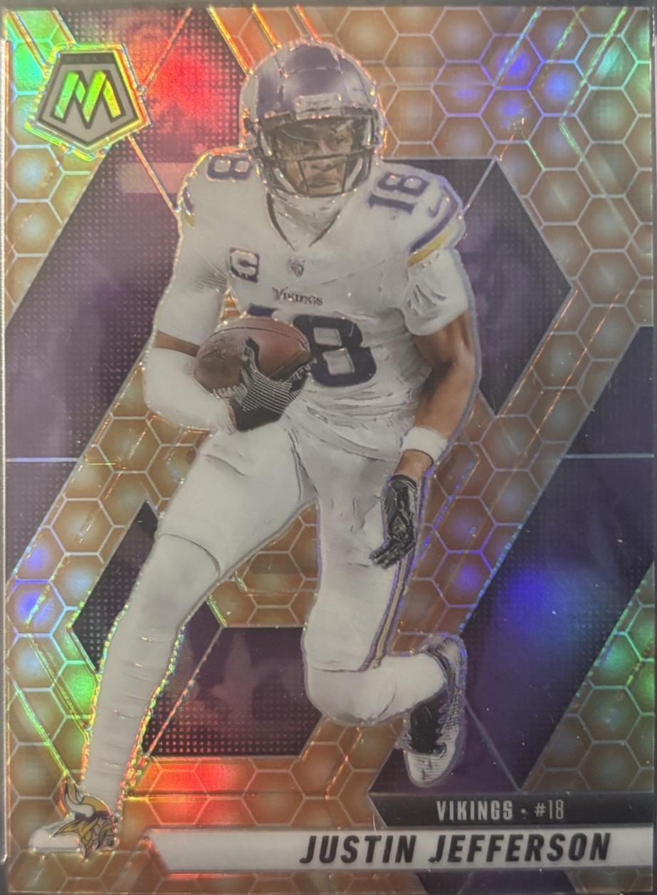 Justin Jefferson [Honeycomb] #19 Prices | 2025 Panini Mosaic