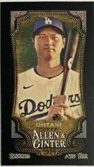 Shohei Ohtani [Black Border Mini] #97 Prices | 2024 Topps Allen