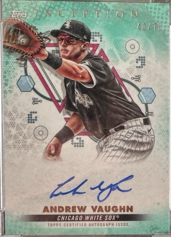 Andrew Vaughn [Aqua] #BRES-AVG